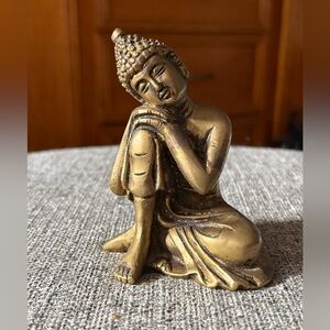 Brass Buddha Figurine